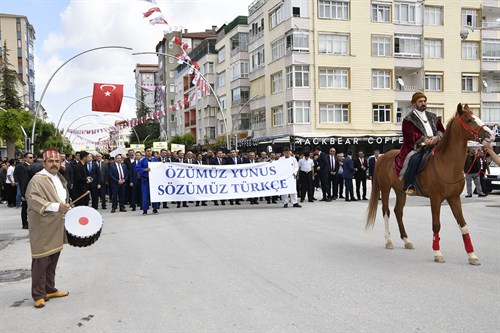 Türk Dil Bayramı Kapsamında Hoşgörü Yürüyüşü Gerçekleştirildi